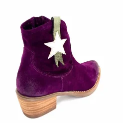 Rock|Santiags<MKD Santiags Geo Daim Violet Fushia