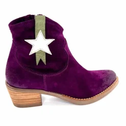 Rock|Santiags<MKD Santiags Geo Daim Violet Fushia